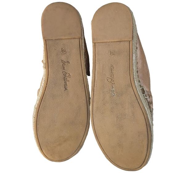 Sam Edelman Rose Gold Catherine Woven Platform Espadrilles 5 1/2 - Picture 11 of 11